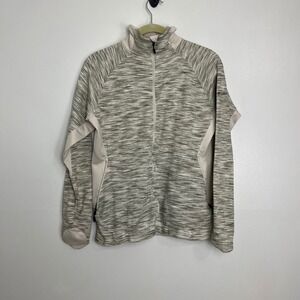 Columbia Sportswear Women's Marled Fleece Full Zip Jacket‎ Size L